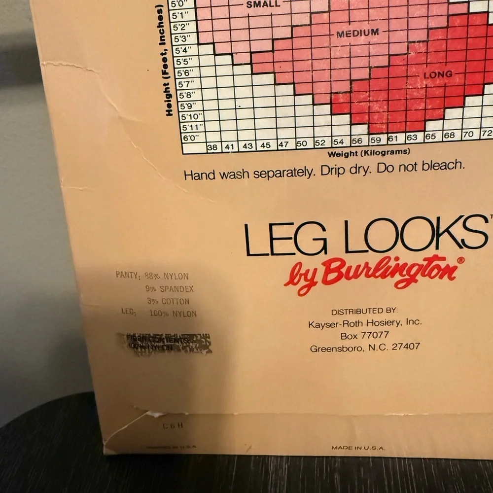Leg Looks By Burlington Flower Dot Control Top 334 Size Medium Black Sandalfoot